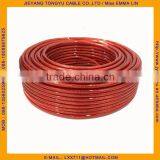 Transparent Red Microphone Cable Clear Mic Cable thumbnail-2
