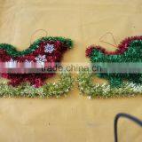 36x23cm PET Classic Snow Sled Christmas Hanging Decoration thumbnail-3
