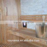 Hemlock Traditional Sauna Room With Glass thumbnail-3
