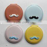 PVC Newly Barber Round Shape Compact Mirror for Wholesale,MA101