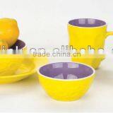 Bright Color Ceramic Breakfast Set thumbnail-3