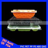 Biodegradable disposable car dining food tray