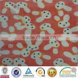 High Quality 100% Polyester Knitted Super Soft Print Blanket Fabric for Warm Keeping Used