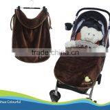 Fleece Blanket Coral Velvet Carseat Blanket Baby Stroller Cover Baby Blanket Knee Blanket thumbnail-1