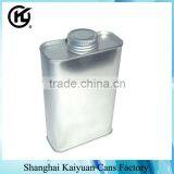 High Quality Rectangular Wine Oil Gift Tin Can Box(screwed Lid)