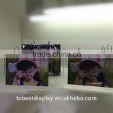 Desktop Clear Acrylic Calendar Holder, Plastic Desk Calendar Holder