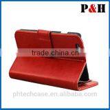 OEM Blank Leather Phone Cases/Sublimation Leather Flip Cover for Iphone 5/5S thumbnail-2