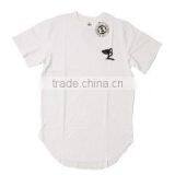 100% Cotton Men and Ladies Unisex Elongated T-shirt thumbnail-1