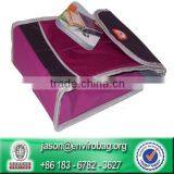 Custom Cheap Reusable Aluminium Foil Insulated Canvas Lunch Bag Cooler Bag thumbnail-3