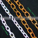 high quality painted colorful chains for jewelry