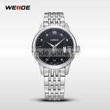 WEIDE Full Stainless Steel Wrist Watch High Quality Quartz Watches Men thumbnail-1