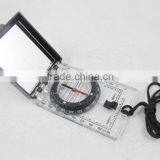 Map Mirror Compass With Built in Clinometer/Transparent Camping Map Compass Quality Choice thumbnail-2