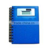 Leather Notebook Holder Organizer Book With Caculator (BLY5-4011PP) thumbnail-2