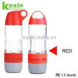 2016 Newest Stereo Subwoofer Speaker, 2 in 1 Sport Water Bottle Mini Bluetooth Speaker