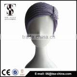 100% Acrylic Knitted With Pearl Head Band thumbnail-4