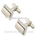 Brush Finish 316l Stainless Steel Cufflink With Logo