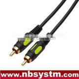 Moulded Video Interconnect Cable RCA Plug to RCA Plug