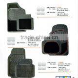 Pilot Automotive All Weather Front 4 Pcs. Rubber Floor Mat - Black