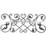 Decorative Wrought Iron Flower Cast Steel Flower Panel