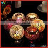 Different Kinds of Exotic Style Retro Glass Mosaic Candle Holder thumbnail-2