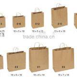 Brown Different Size Shopping Hand Kraft Customized Paper Gift Bag thumbnail-1