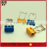 Variety advertising products OEM designs metal binder clip