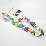 Cute Avengers Carton Logo Print Lanyard With Card Holder thumbnail-3