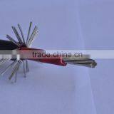 Copper Aluminum Alloy Conductor Xlpe/pe/pvc Insulated Concentric Cable 2*8awg thumbnail-3