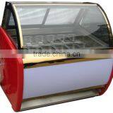 Resturant Business Used Ice Cream Display Ice Cream Showcase