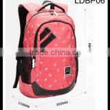 Fashion Durable Red Fancy Backpack Bags School Bag Factory Price