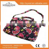 2016 hot colorful large zip designer cotton quilted custom laptop bag