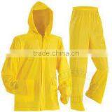high quality waterproof polyester rain suit