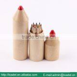 12pcs 3.5" Natural Wooden Pencil Case thumbnail-3