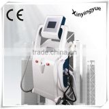 Shining Almighty Two screen Elight RF Yag laser 3 in elight hair removal machine