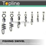 fishing rolling swivel with screwed snap ,fising accessories
