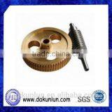 Customized Small Metal Brass Worm Gear thumbnail-1