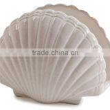 Personalized Handmade Color Glazed Decorative Shell Napkin Holder thumbnail-1