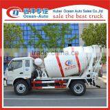 FOTON 4x2 Mini Mixer Truck, 5 m3 Concrete Mixer Truck for Sale thumbnail-2