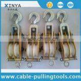 Coir Rope Aluminum Wheel Hoisting Pulley Block thumbnail-1