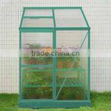 Hot Sale Lean-to Polycarbonate Greenhouse for Flower and Herb Seeds HX64312G thumbnail-1