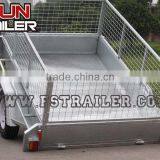 Newest Fully Welded Cage Trailer 7x5/8x5 thumbnail-2