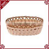 Hot Sale Plastic Woven Rattan Basket Food Bread Snack Display Stands Popcorn Box thumbnail-5
