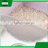 Multipurpose Plastic Manual Fruit Vegetable Rice Sifter Wash Washing Basin Strainer Sieve Bowl Basket With Handle thumbnail-5