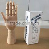 Hot Selling Natural Wooden Hand Mannequins For Jewelry Display thumbnail-2