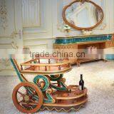 Italy New Design Neo-Classic Marquetry Dining Room Furniture Wooden Carving Dining Table Set For 8 People thumbnail-6