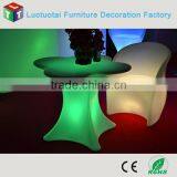 RGBW Color Change Battery Operated Illuminated Led Bar Table thumbnail-4