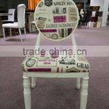Hot Sale Metal Round Back Ghost Hotel Chairs thumbnail-1
