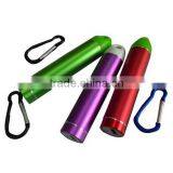 2600mah Metal Carabiner Design Alumimum Alloy Power Bank for Outdoor Activities thumbnail-6