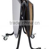Movable Round Banquet Table With Wheels QZ6091S thumbnail-1