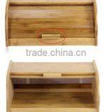 Bamboo Wood Bread Box,kitchen Bread Box, Bread Box thumbnail-2